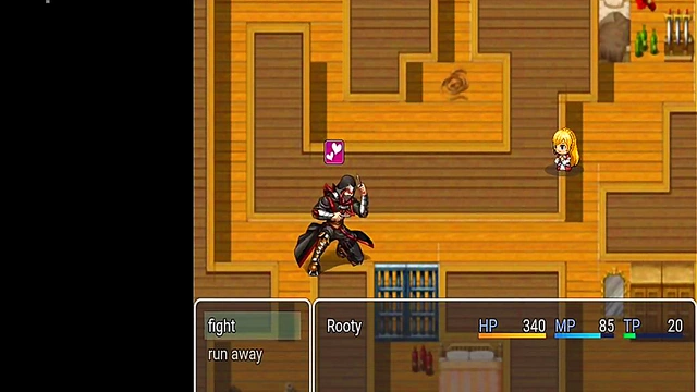 Blonde Princess Gets Seduced in Erotic Anime Game Adventure