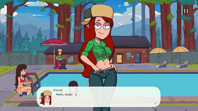 Wendy's Busty Adventures at Camp Pinewood – Sexy Hentai Fun
