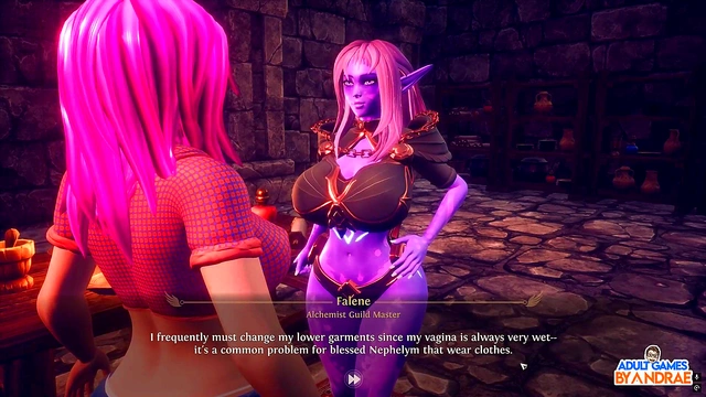 Busty Anime Girls Amber-Mae & Cassie Get Fucked Hard for Huge Creampie Cums