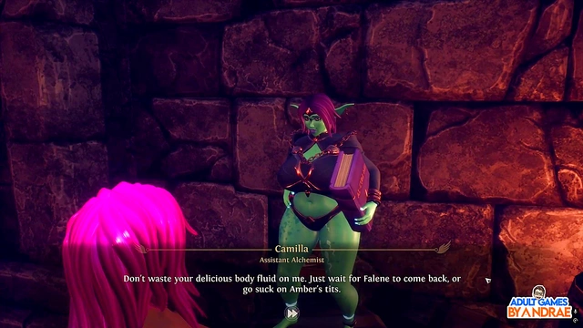 Busty Anime Girls Amber-Mae & Cassie Get Fucked Hard for Huge Creampie Cums