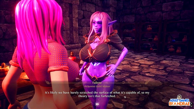 Busty Anime Girls Amber-Mae & Cassie Get Fucked Hard for Huge Creampie Cums