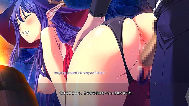 Horny Dungeon Maid Seduces Hero With Anime Eroge Action