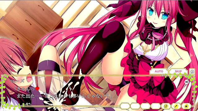 Cute Eroge Anime Rose Shows Off Her Sexy Moves In Seductive Hentai Action