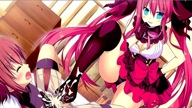 Cute Eroge Anime Rose Shows Off Her Sexy Moves In Seductive Hentai Action