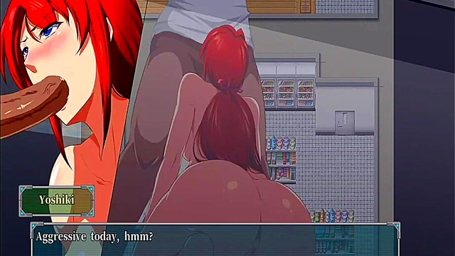 Asuka & Yoshiki Heat Up The Screen With Intense Hentai Game Action
