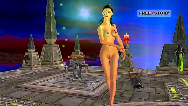 Indian Teen Shows Off Sexy Poses in Animated 3D PornAdventure