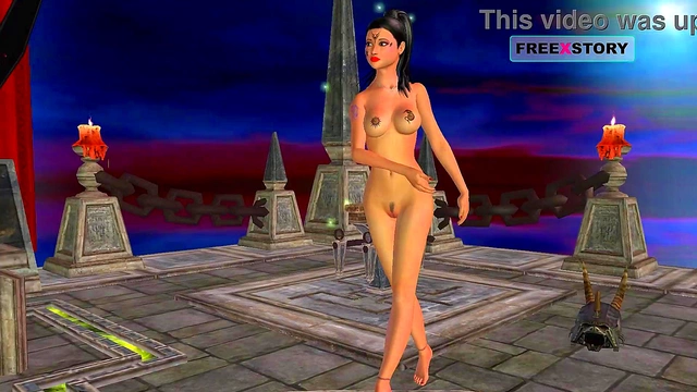Indian Teen Shows Off Sexy Poses in Animated 3D PornAdventure