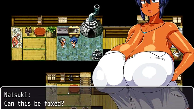 Tanned Busty Natsuki Masturbates Huge BBC in Sexy Outfit for Massive Orgasm