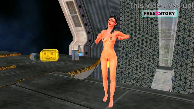 Cute 3D Anime Bhabhi Masturbates Seductively With A BananaToy