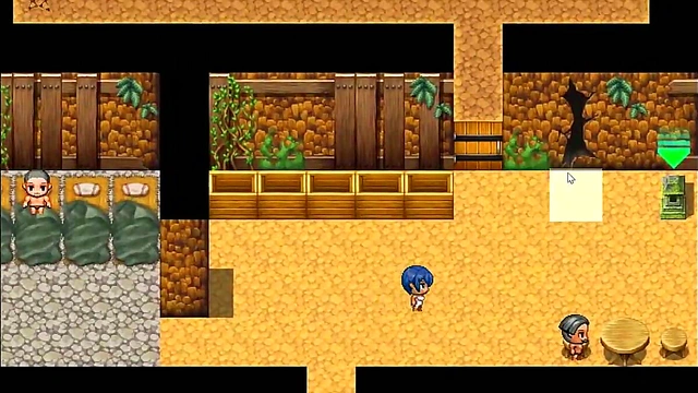 Village Chief Masturbates While Busty Tanned Girl Natsuki Changes Publicly