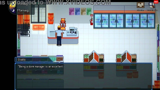 Dorm Manager Peeps On Sexy Students In Naughty Gameplay Session