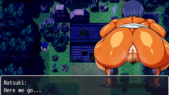 Tanned Busty Natsuki Teases in Sexy Outfit for Striptease Fantasy