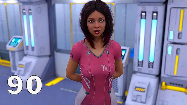 Busty 3D Anime Girlfriend Craves Intense Sex Adventure In Space