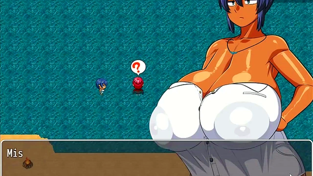 Tanned Busty Natsuki Defeats Lord Impregnaria for Happy Ending Hentai Orgasm