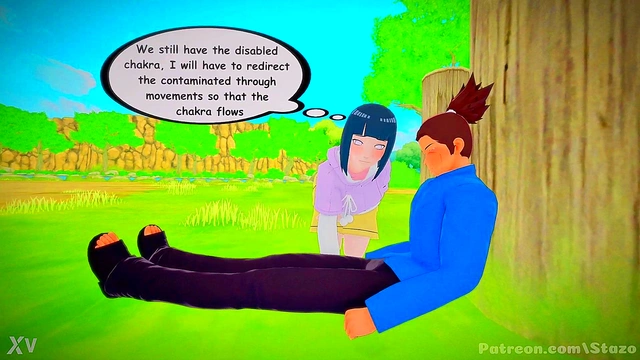 Hinata’s Big Tits Handjob Turns Naruto Green With Envy In Steamy Anime Scene