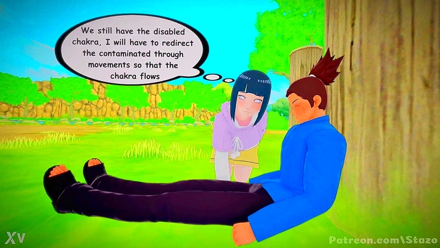 Hinata’s Big Tits Handjob Turns Naruto Green With Envy In Steamy Anime Scene