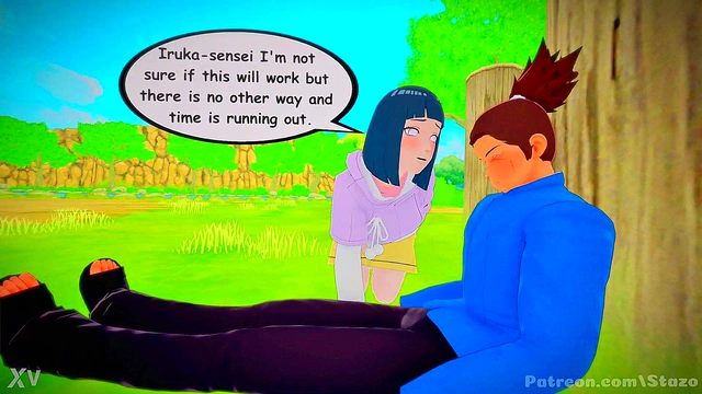 Hinata’s Big Tits Handjob Turns Naruto Green With Envy In Steamy Anime Scene