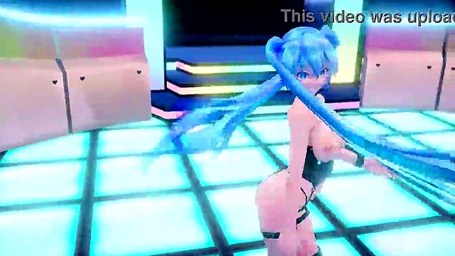 Hatsune Miku Takes Big Tits Action in 3D MMD Fantasy