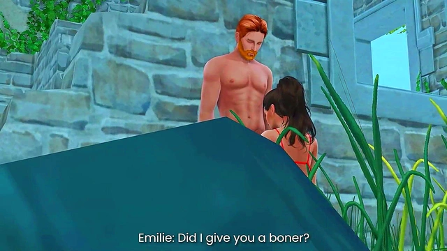 3D Hentai Fisherman's Sexy Adventure Outdoors With Simlish DZIRE Seduction