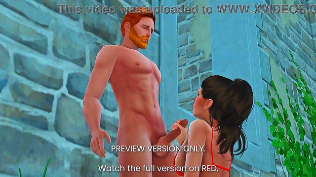 3D Hentai Fisherman's Sexy Adventure Outdoors With Simlish DZIRE Seduction