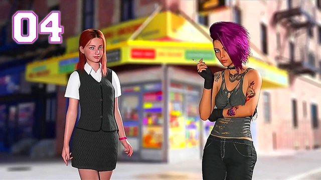 Smoking Hot Emo Chick Meets Summer Romance in 3D Anime Adventure Gameplay