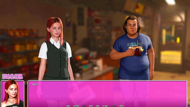 Smoking Hot Emo Chick Meets Summer Romance in 3D Anime Adventure Gameplay