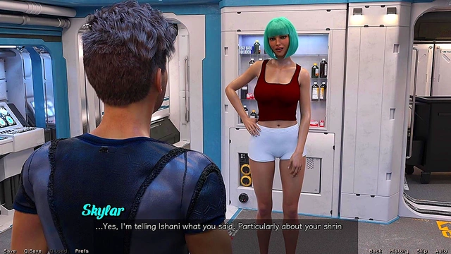 Stranded Astronaut Finds Sexy Curvy Doctor For Busty Hentai Fun