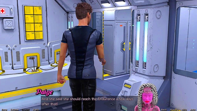 Stranded Astronaut Finds Sexy Curvy Doctor For Busty Hentai Fun