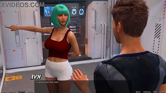 Stranded Astronaut Finds Sexy Curvy Doctor For Busty Hentai Fun
