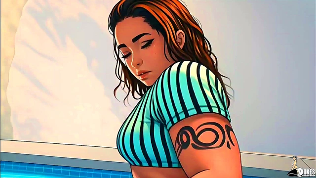 Sexy Scarlet Cakez Tempts Then Rides A Huge Black Dick For Massive 3D Cumshot