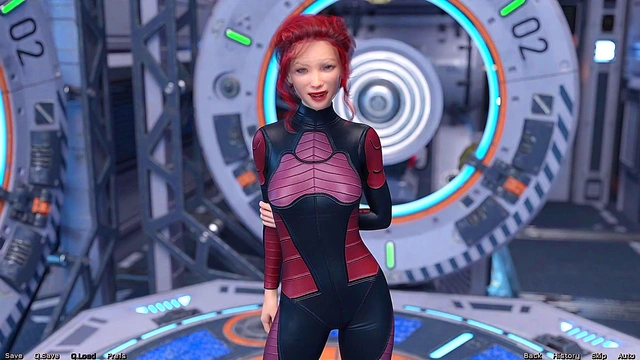 Stranded In Space – Busty Asian MILF Scientist Reveals Seductive Project