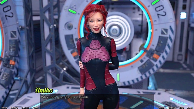 Stranded In Space – Busty Asian MILF Scientist Reveals Seductive Project