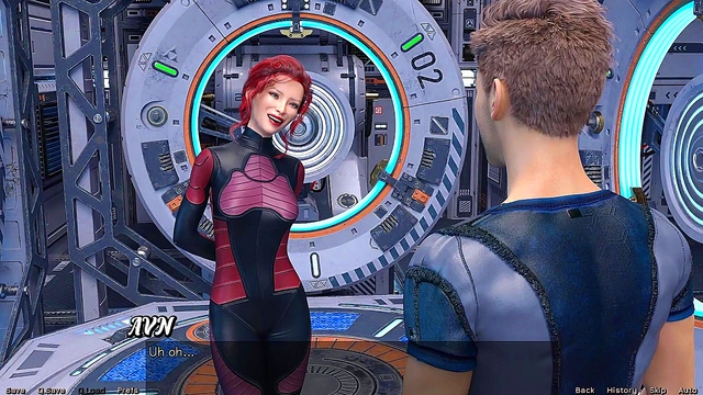 Stranded In Space – Busty Asian MILF Scientist Reveals Seductive Project