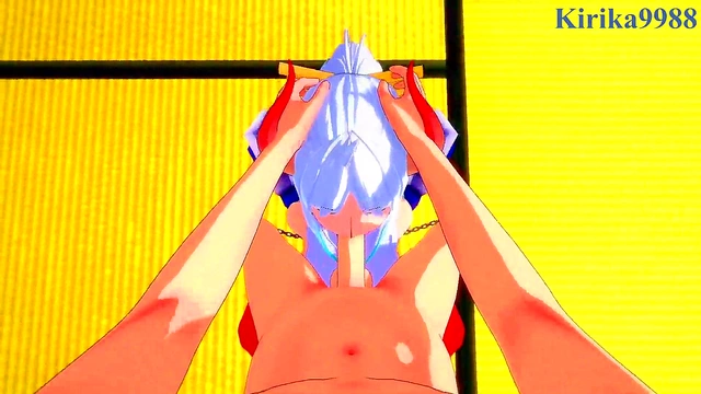 Nami & Yamato Intense 3D Hentai Sex With Big Boobs & Sexy Outfits