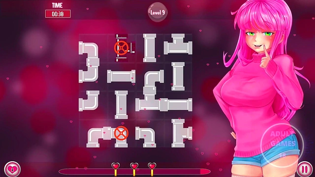 Secret Waifu Action – Anime Oppai Ecstasy in PC Erogame Playthrough