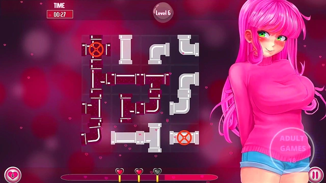 Secret Waifu Action – Anime Oppai Ecstasy in PC Erogame Playthrough