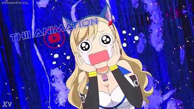 Upskirt Peek at Rebecca's Lacy Panties in Edens Zero Anime Seduction