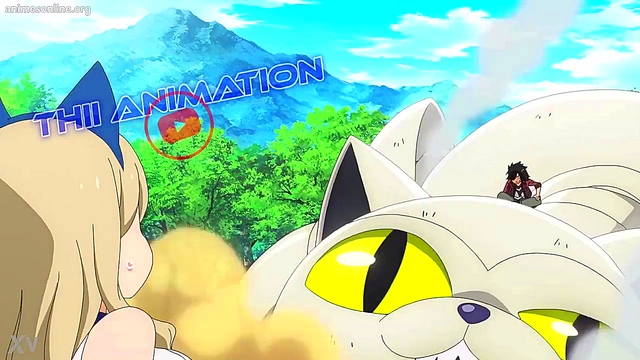 Upskirt Peek at Rebecca's Lacy Panties in Edens Zero Anime Seduction