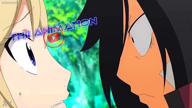 Upskirt Peek at Rebecca's Lacy Panties in Edens Zero Anime Seduction