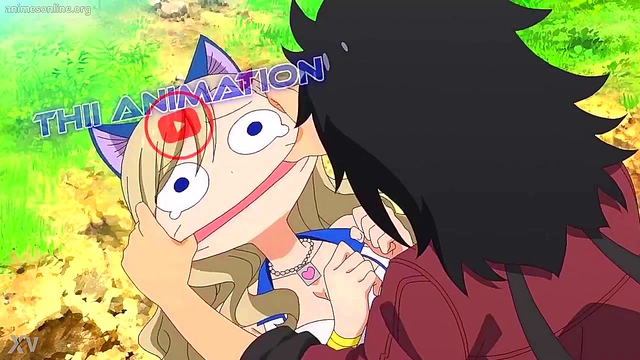 Upskirt Peek at Rebecca's Lacy Panties in Edens Zero Anime Seduction