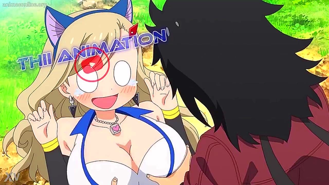 Upskirt Peek at Rebecca's Lacy Panties in Edens Zero Anime Seduction