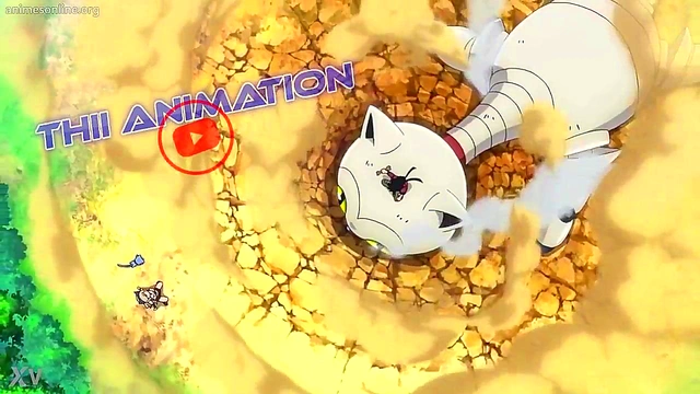 Upskirt Peek at Rebecca's Lacy Panties in Edens Zero Anime Seduction