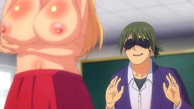 Big-Titted Anime Wife Seduces Teacher for naughty pleasure session