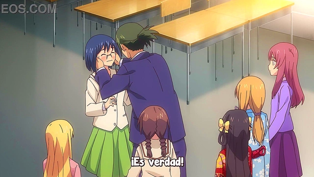 Big-Titted Anime Wife Seduces Teacher for naughty pleasure session