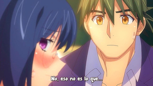 Big-Titted Anime Wife Seduces Teacher for naughty pleasure session