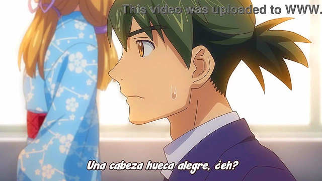 Big-Titted Anime Wife Seduces Teacher for naughty pleasure session