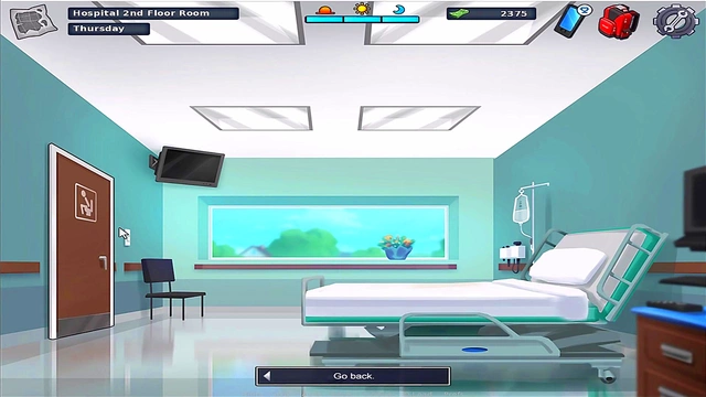 Busty Summer Saga Nurse Gives Animated Blowjob in Japanese Hentai Game