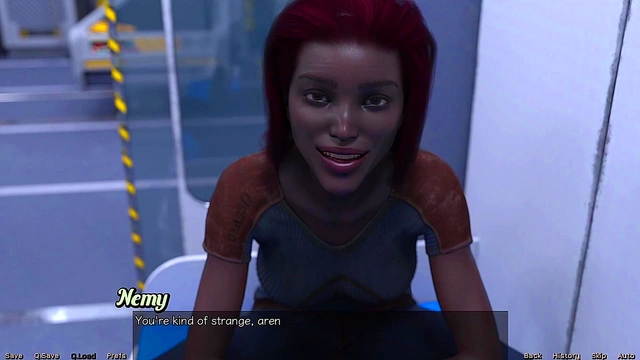 Stranded Astronaut Meets Busty MILF for Intense 3D Anime Action