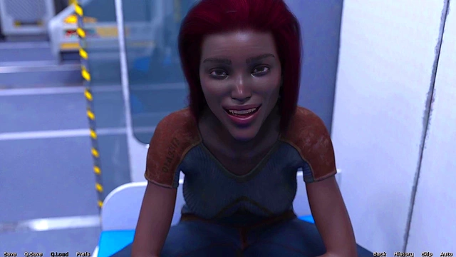 Stranded Astronaut Meets Busty MILF for Intense 3D Anime Action