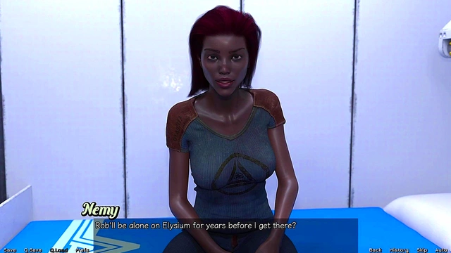 Stranded Astronaut Meets Busty MILF for Intense 3D Anime Action